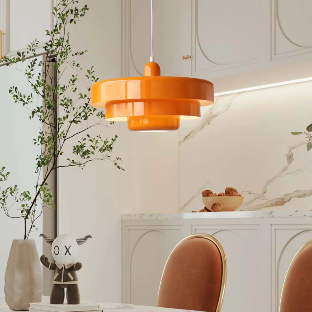 Modern Tiered Pendant Light – Multi-Layered Ceiling Lamp