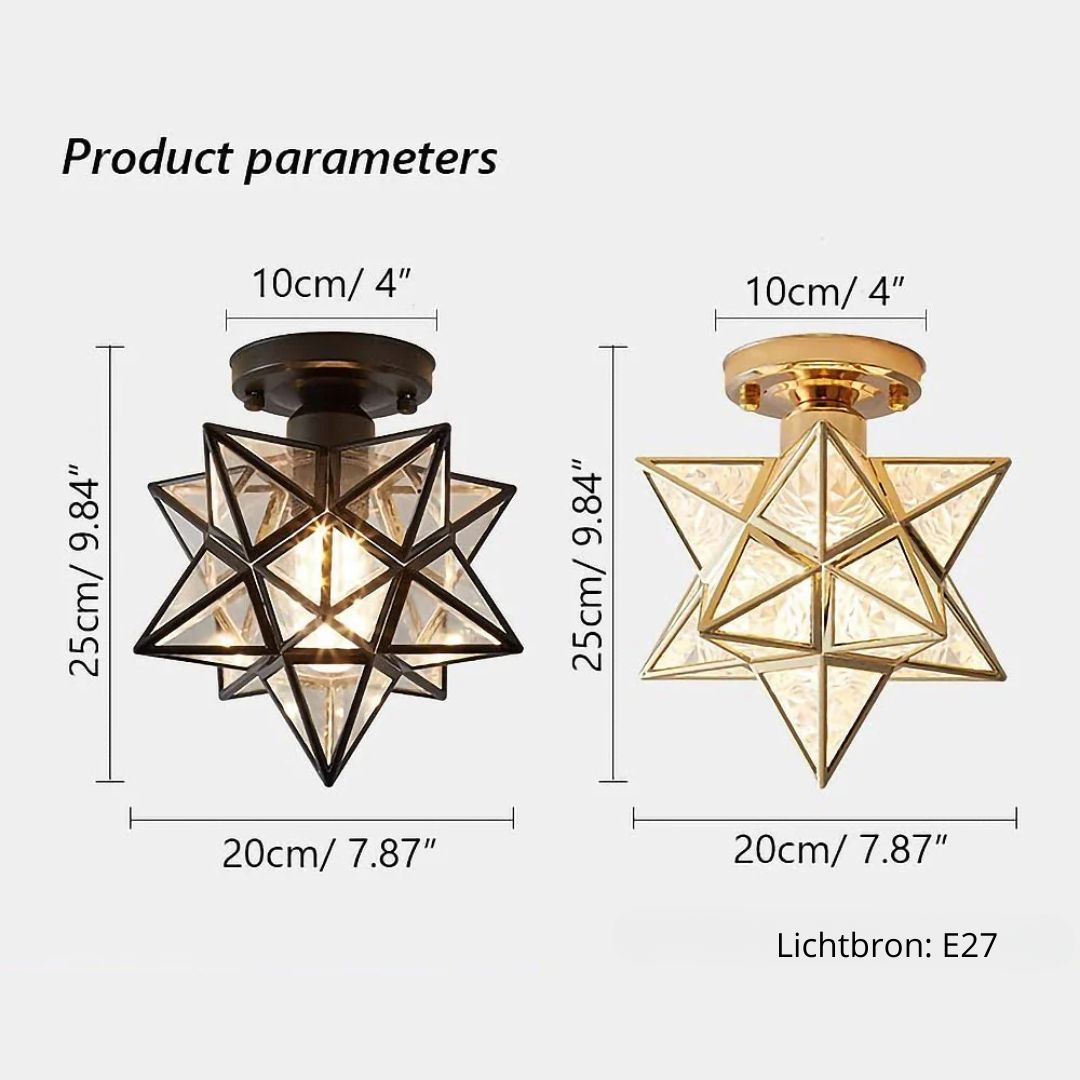 Star Shape Ceiling Light