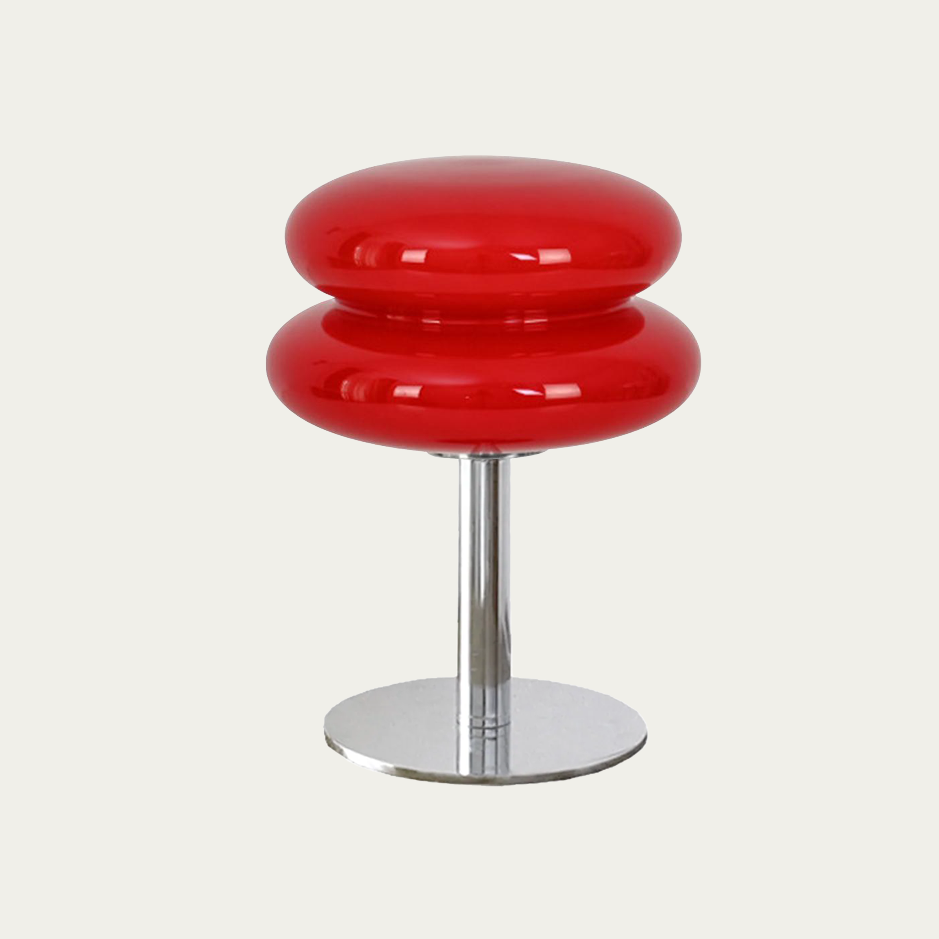 Minimalist Clear Table Lamp - Modern Mushroom Light