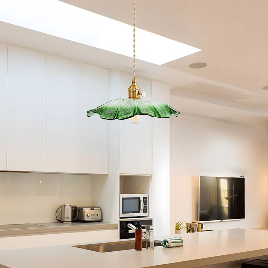 Modern Floral Pendant Light