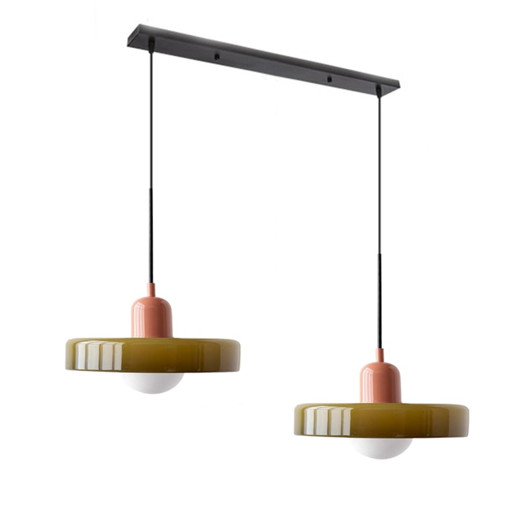 Modern 2-Light Pendant Lamp