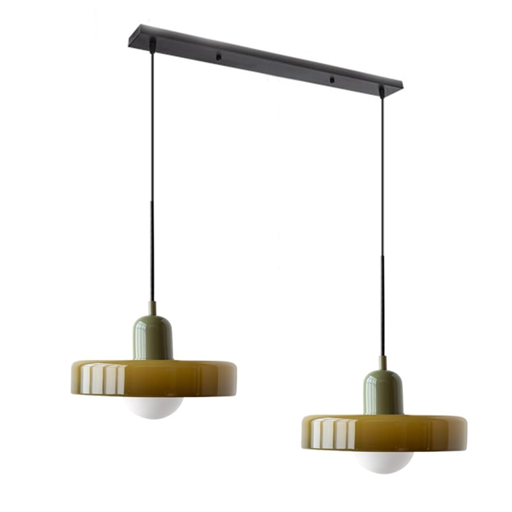 Modern 2-Light Pendant Lamp