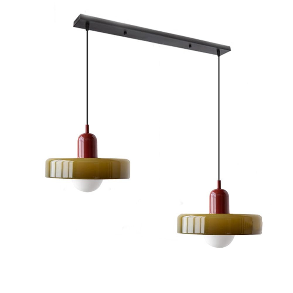Modern 2-Light Pendant Lamp