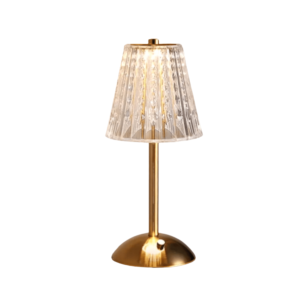 Crystal Table Lamp - Modern Artistic Accent Light