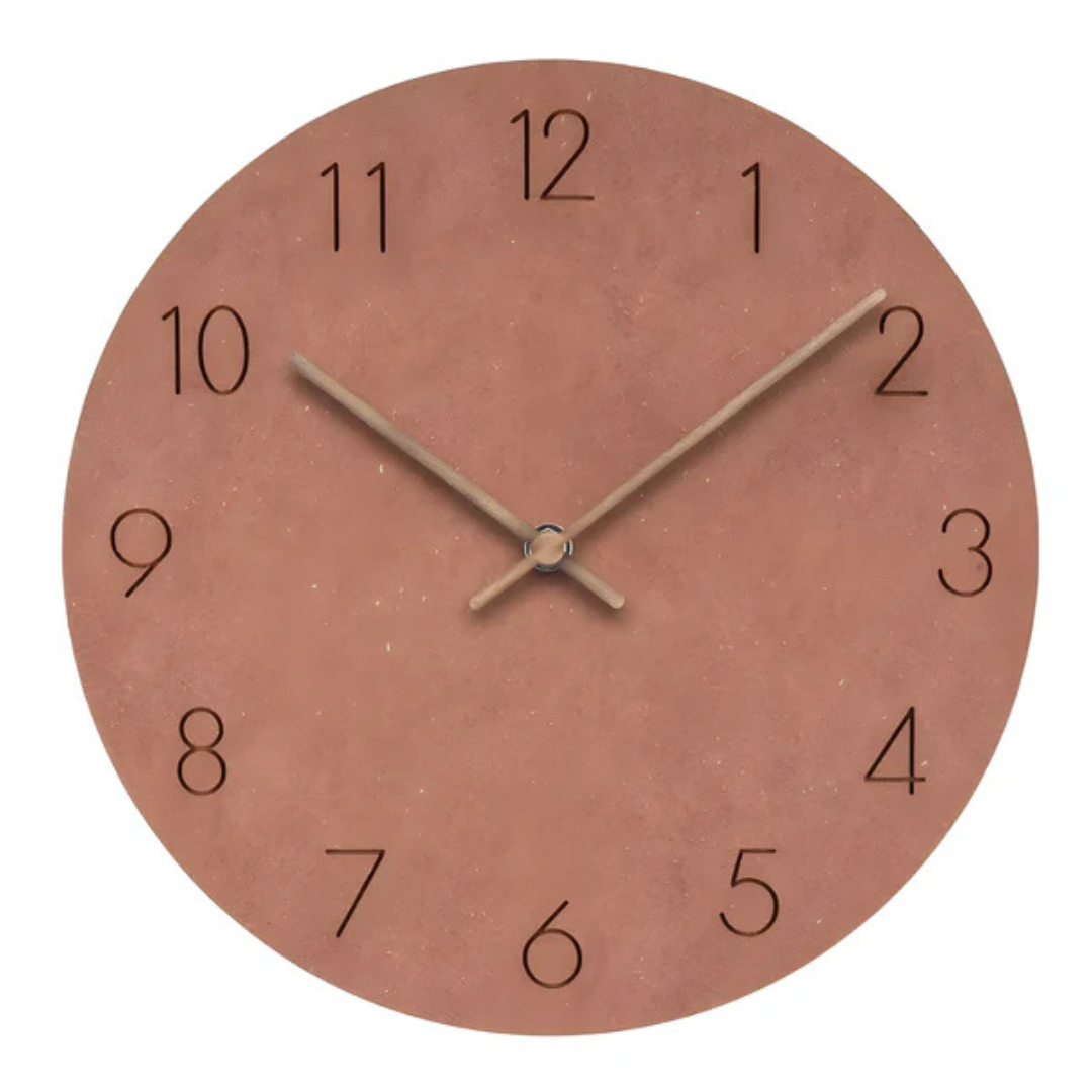 Modern Round Wall Clock – Silent Non-Ticking Timepiece