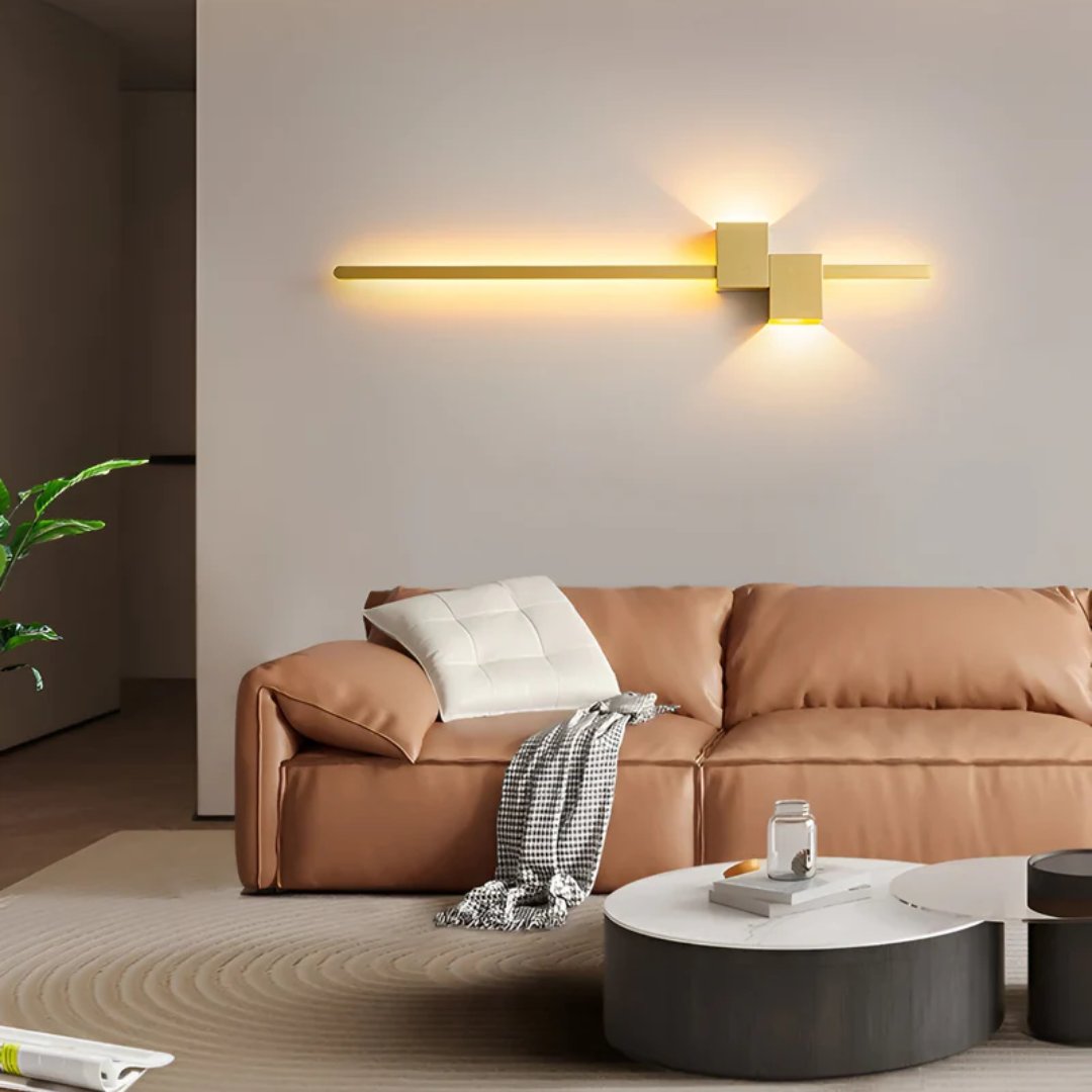 Modern LED Wall Sconce – Linear Aluminum Wall Light