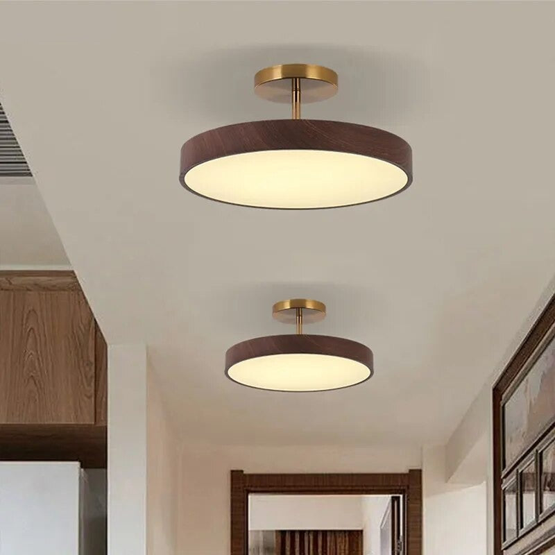 Low-Profile Circular Ceiling Light – 24W Integrated LED Luminaire