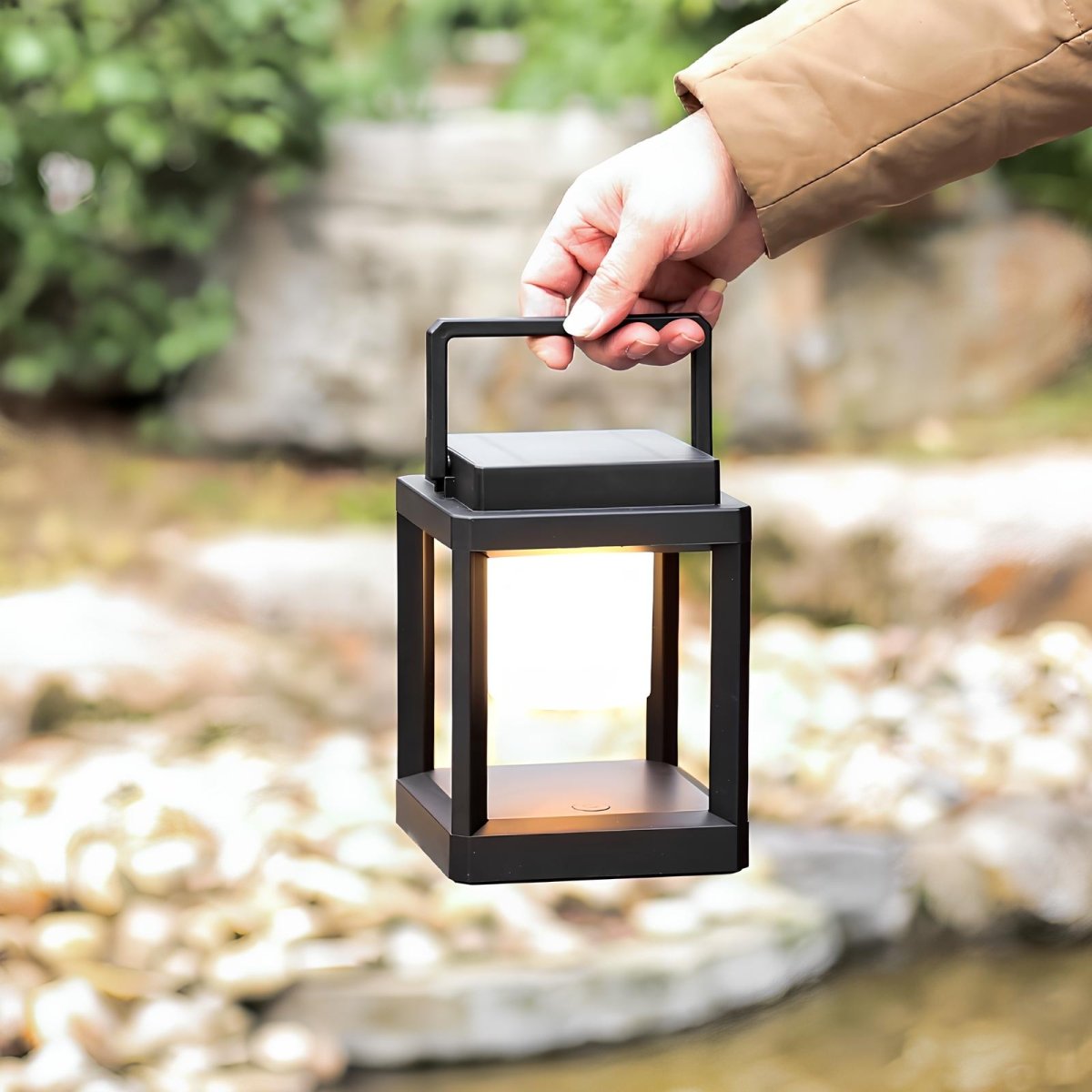 Solar Lantern Outdoor Lamp