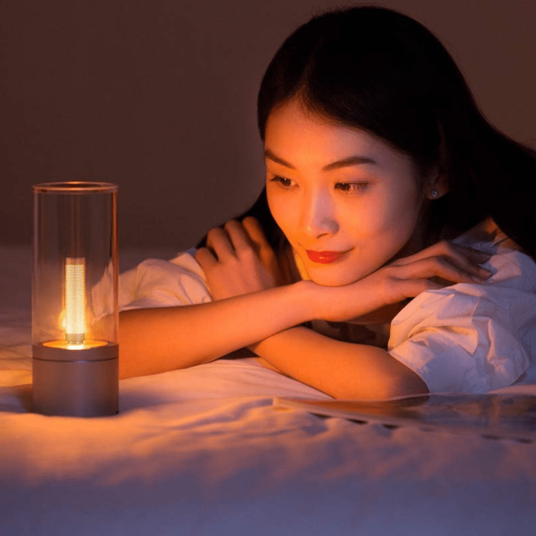 Wireless Cylinder Table Lamp