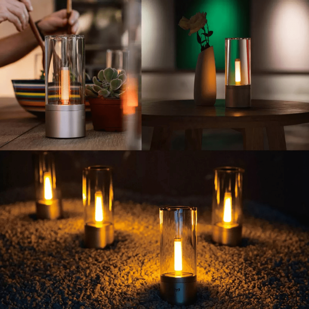 Wireless Cylinder Table Lamp