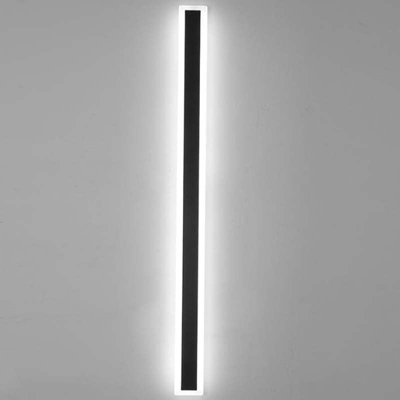 Modern Linear Outdoor Wall Lamp