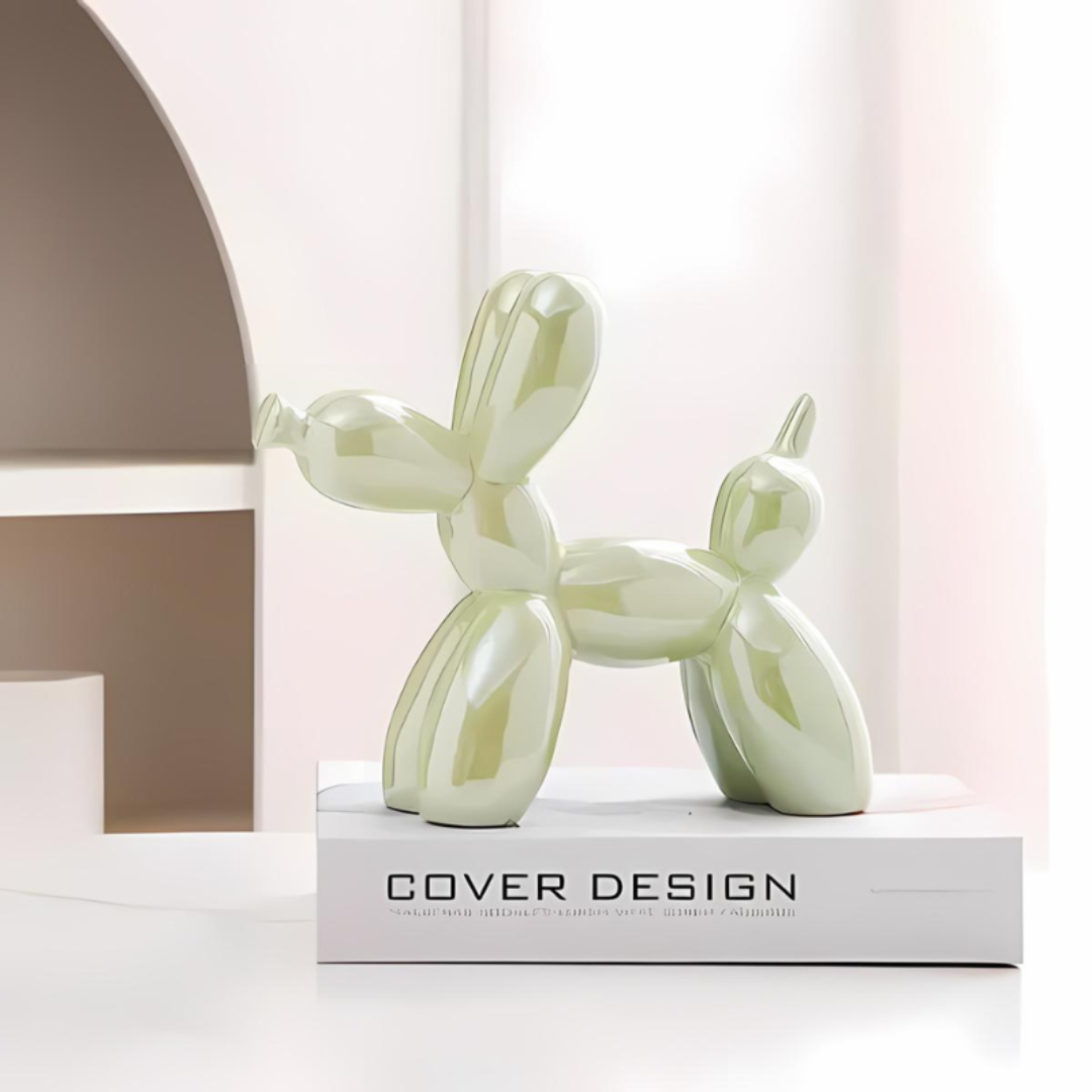 Decorative Ceramic Balloon Dog Sculpture