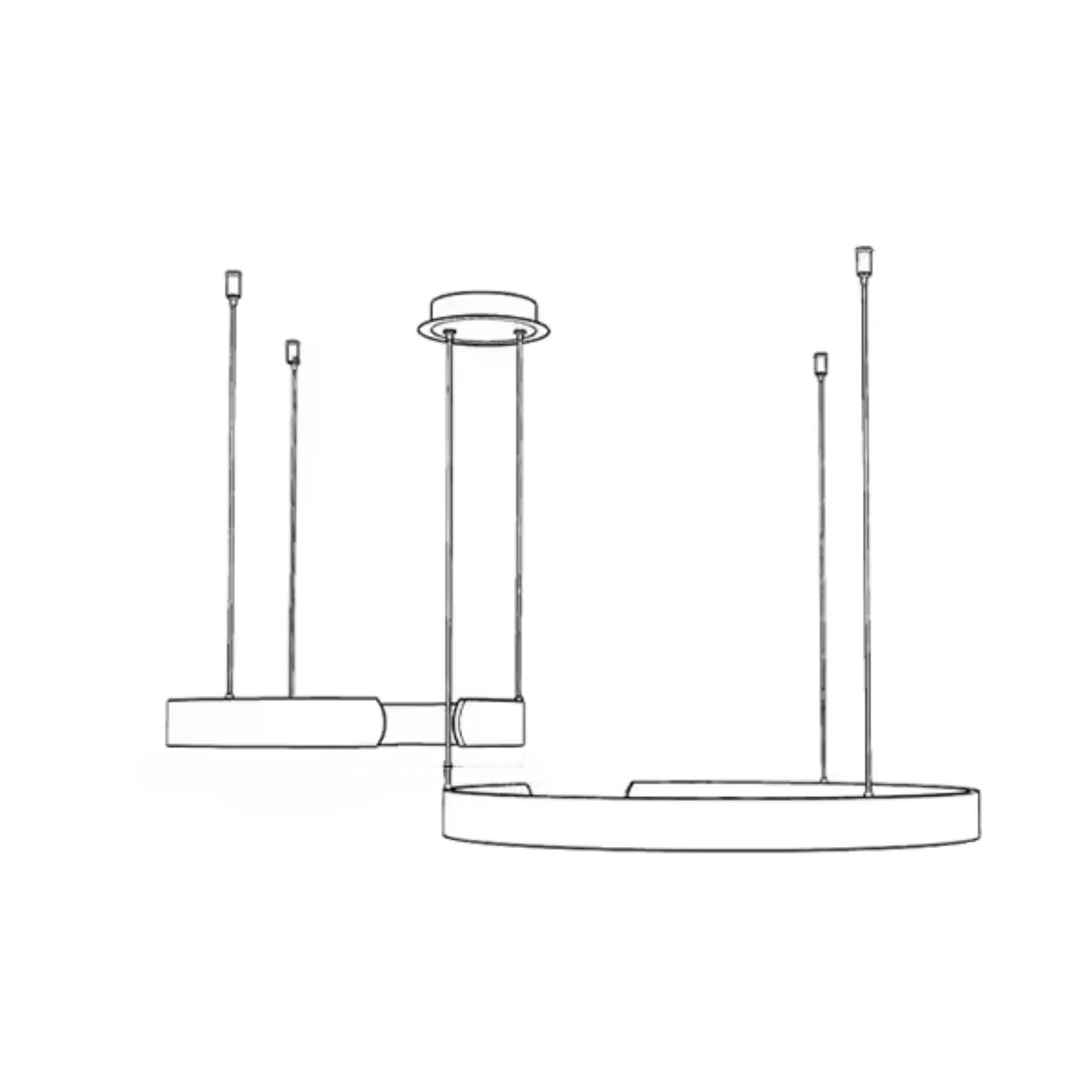 Modern Circular Pendant Light – Ring Shape Ceiling Fixture