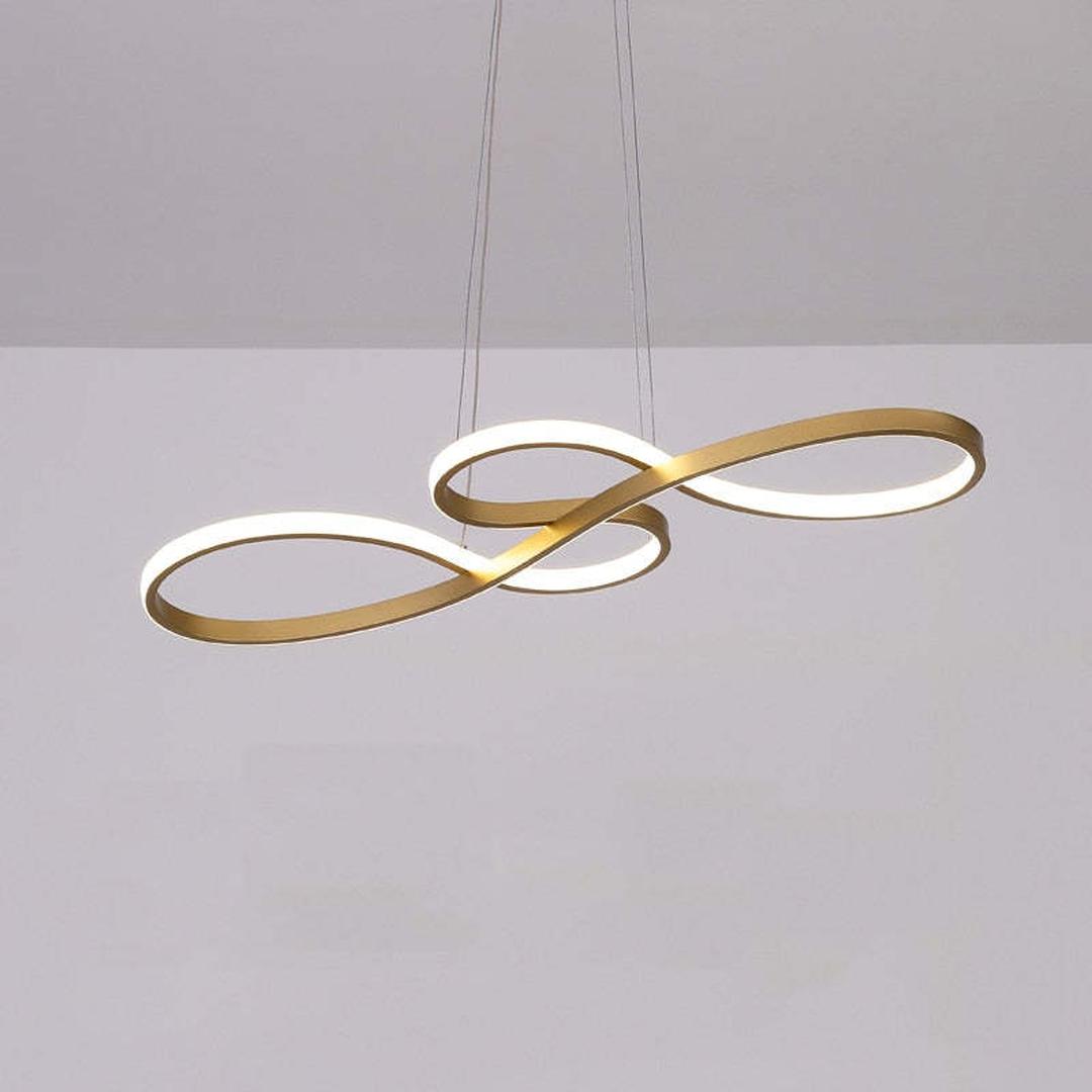 Modern LED Pendant Lamp with Musical Notes
