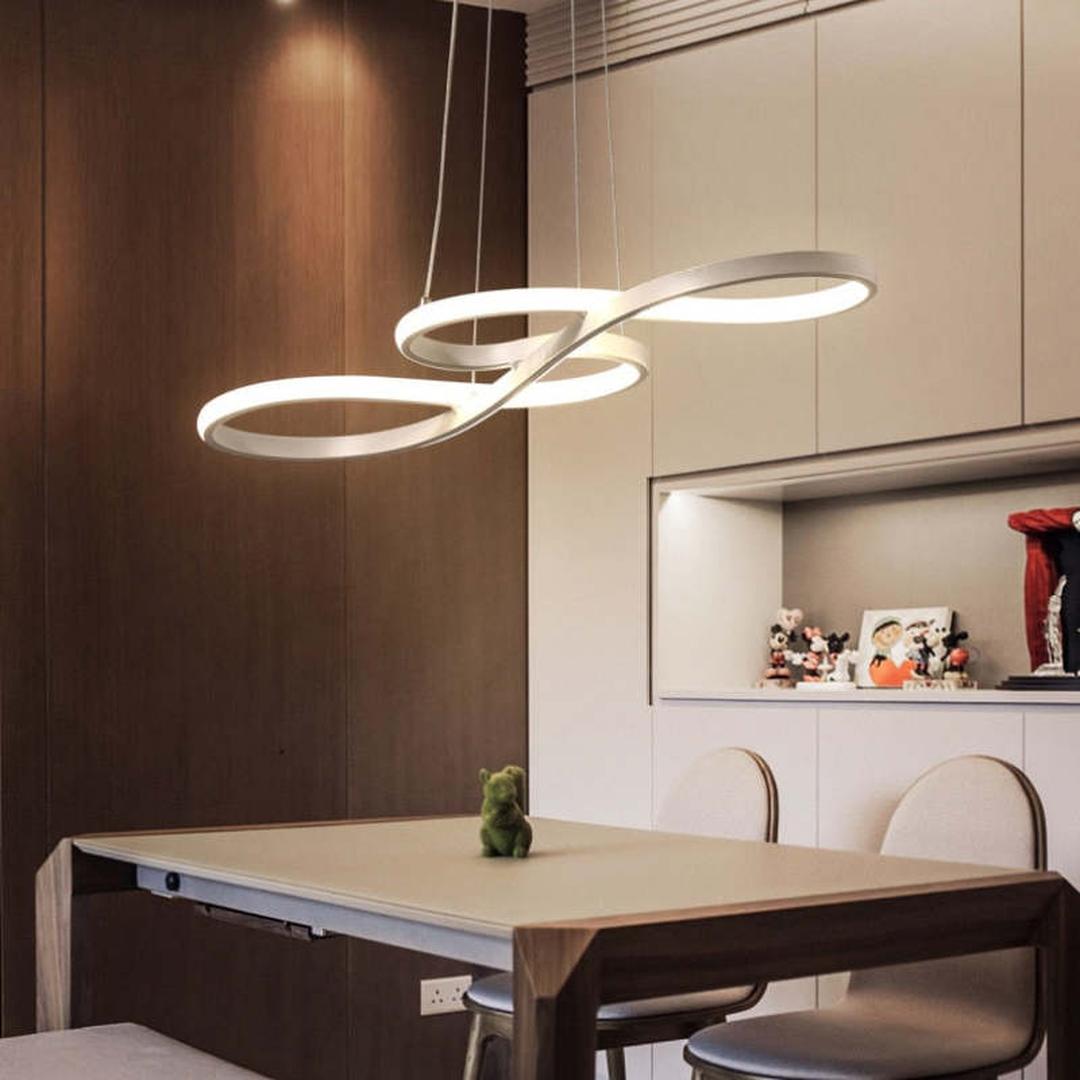 Modern LED Pendant Lamp with Musical Notes
