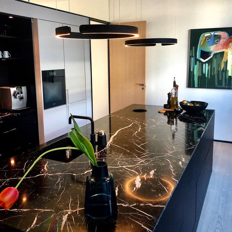 Modern Circular Pendant Light – Ring Shape Ceiling Fixture