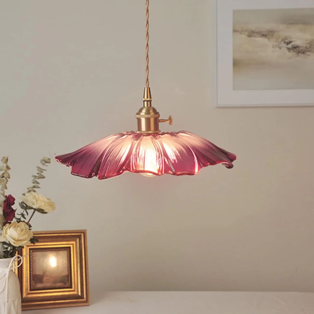 Modern Floral Pendant Light