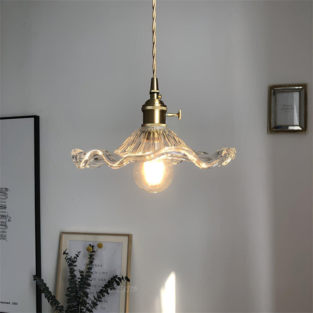 Flower Design Elegant Pendant Lamp