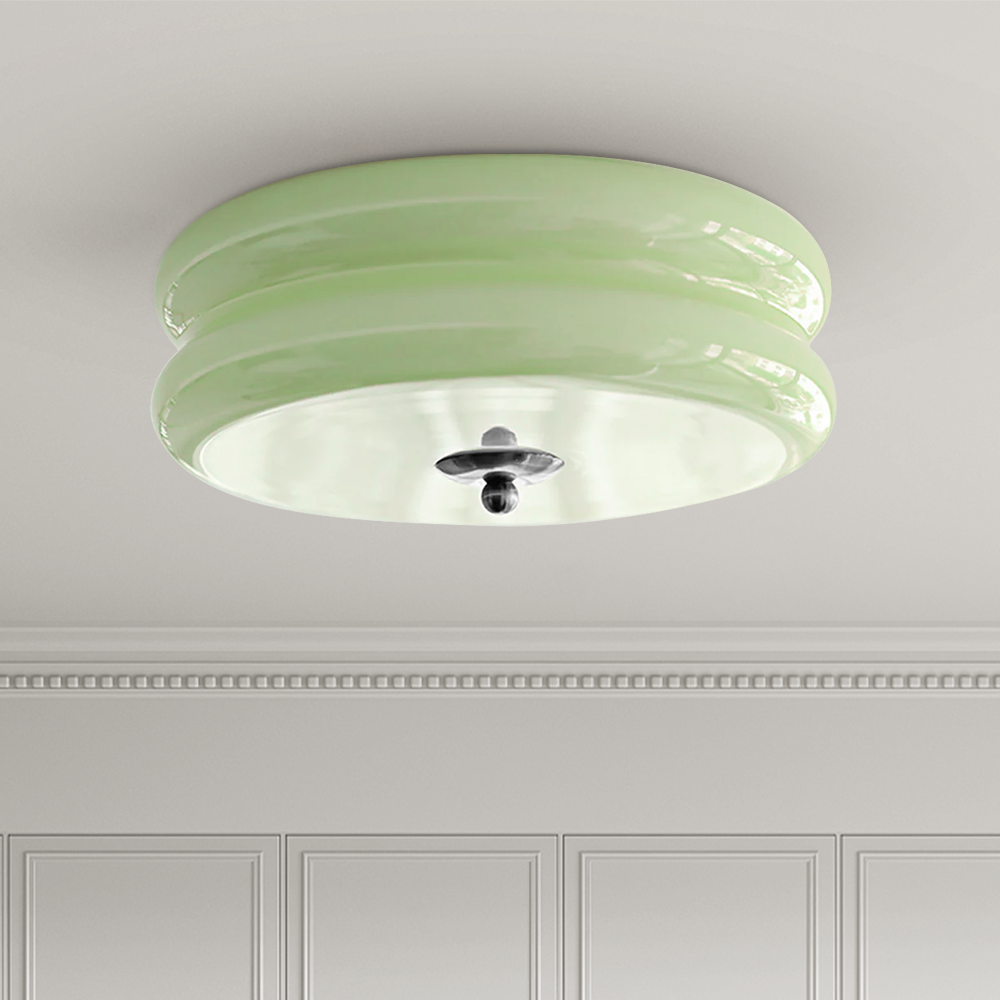 Circular Flush Mount Ceiling Light – Integrated LED
