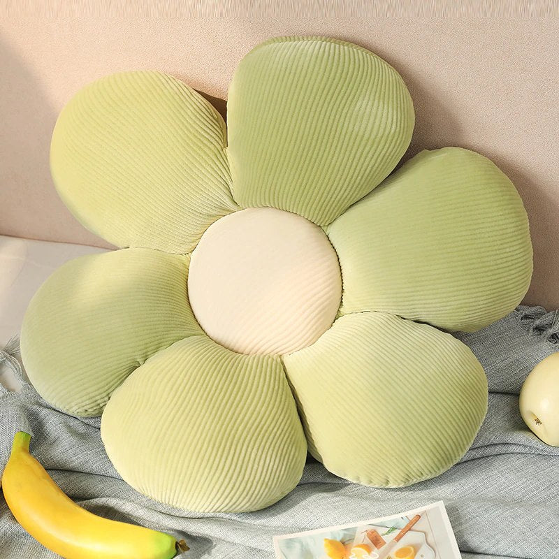 Flower-Shaped Cushion as a Decorative Accent