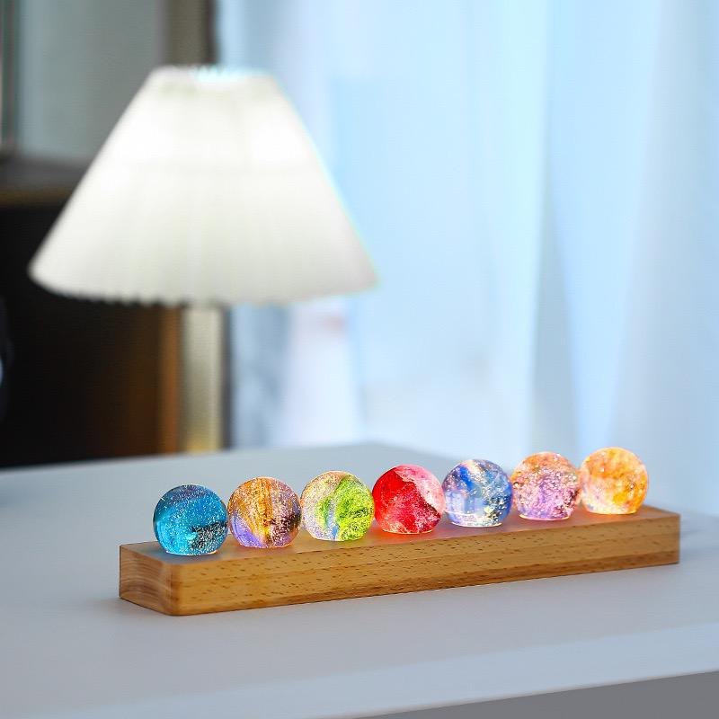 Glass LED Spheres