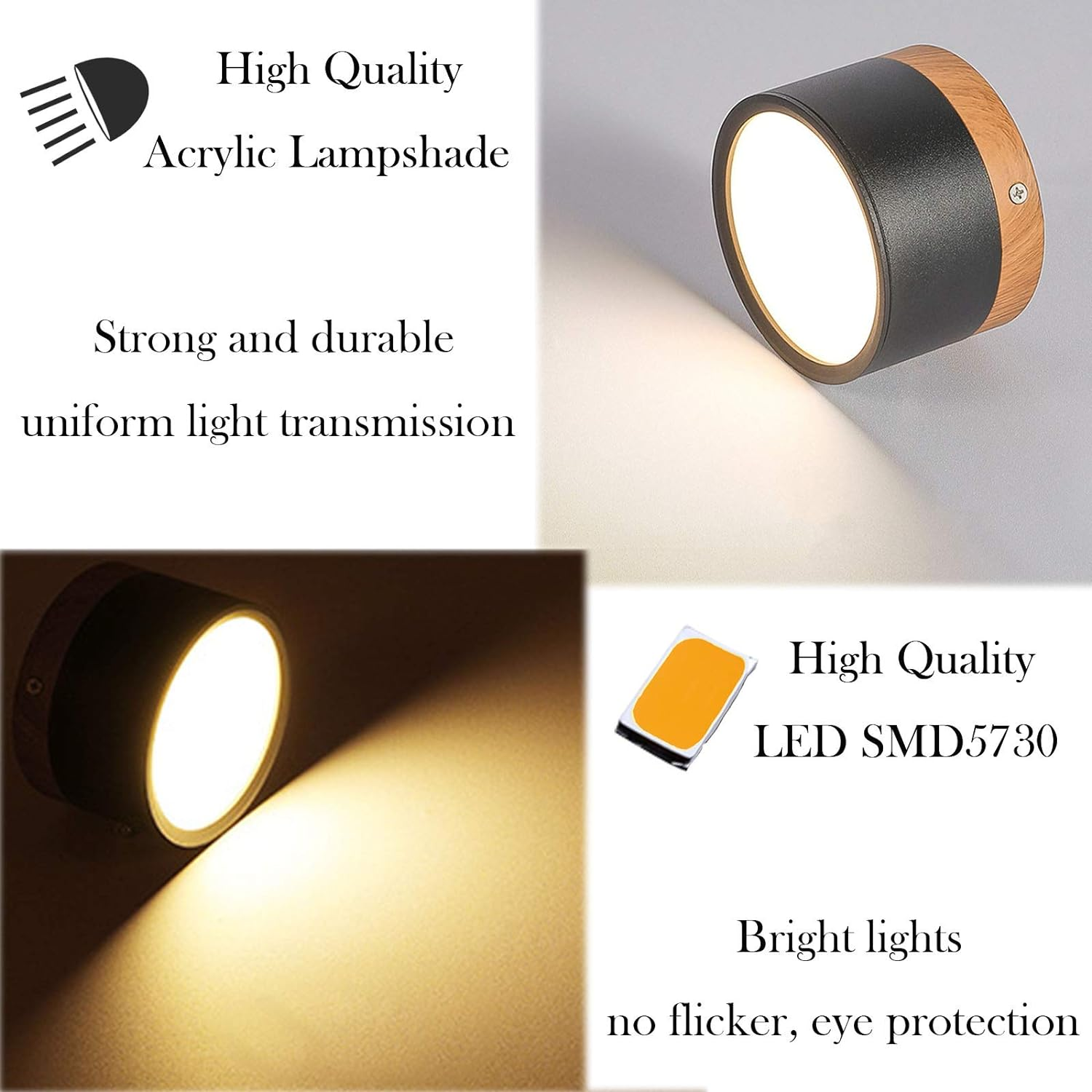 Small Cylinder Flush Mount Ceiling Light