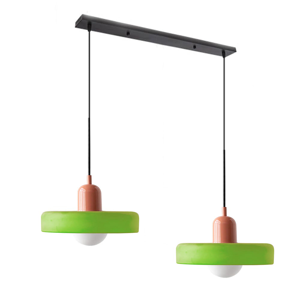 Modern 2-Light Pendant Lamp