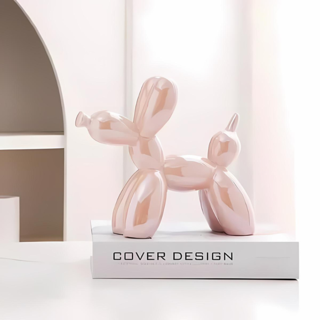 Decorative Ceramic Balloon Dog Sculpture