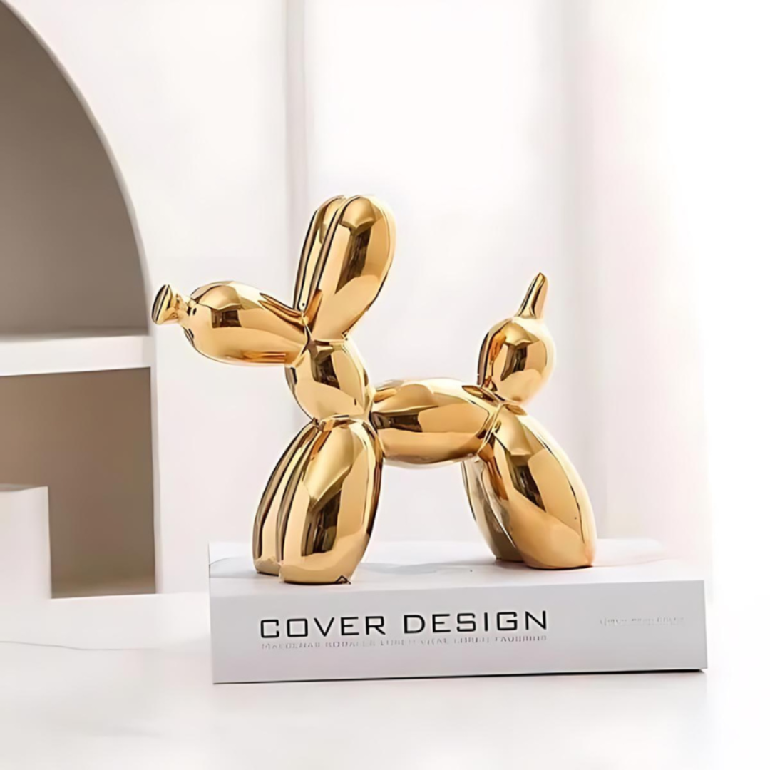 Decorative Ceramic Balloon Dog Sculpture
