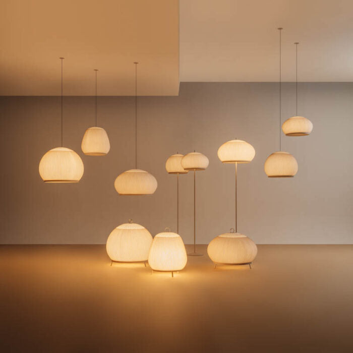 Minimalist Zen Hanging Lamp - Scandi Style Interior Pendant
