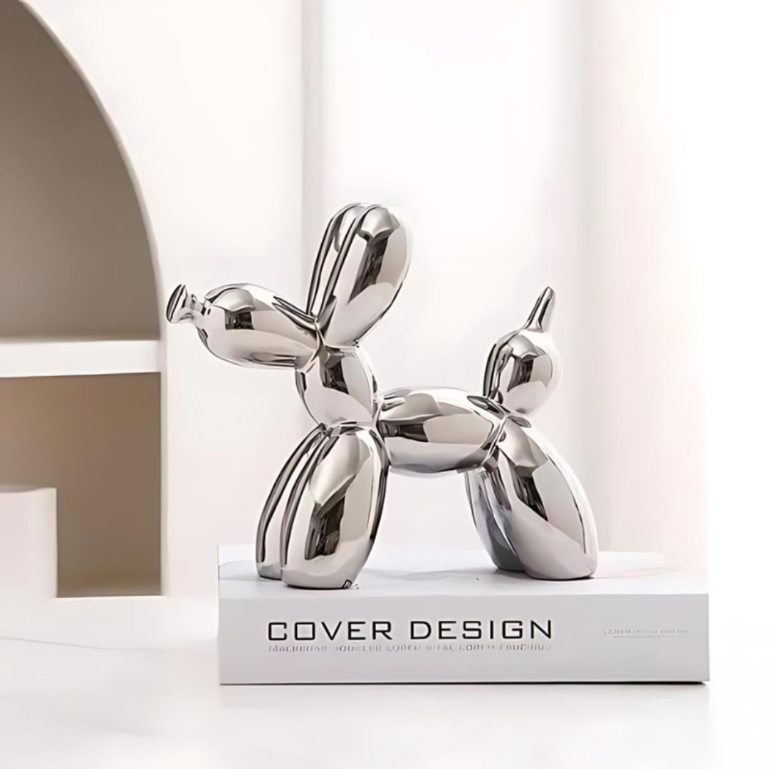 Decorative Ceramic Balloon Dog Sculpture