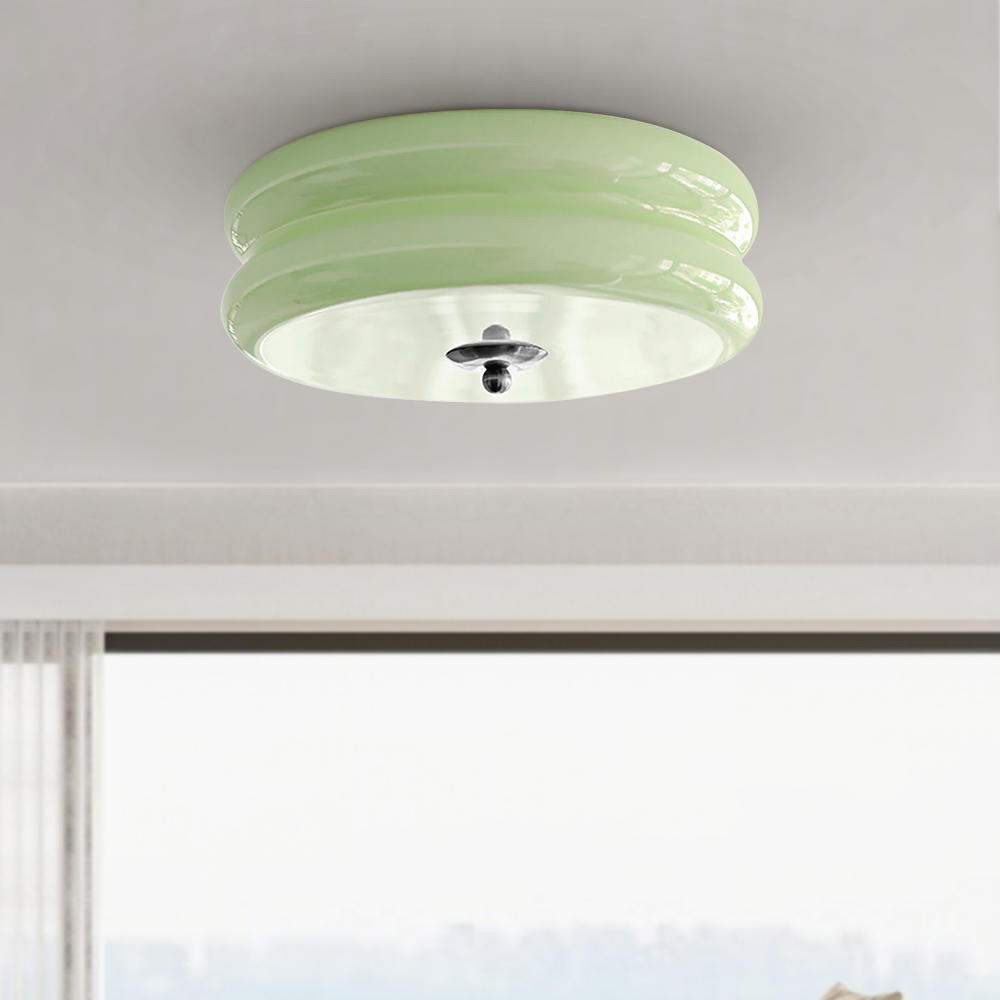 Circular Flush Mount Ceiling Light – Integrated LED