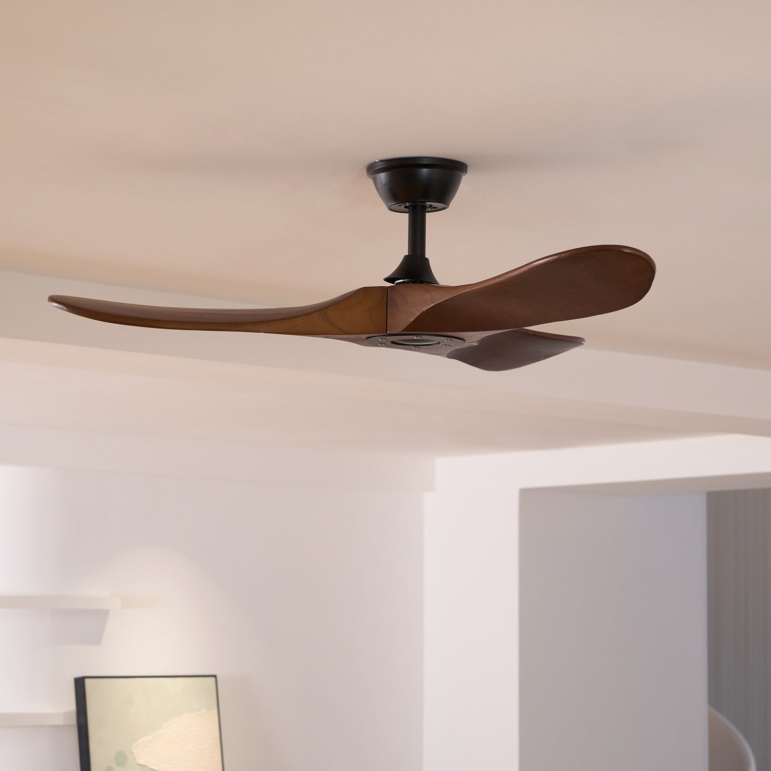 Modern 3-Blade Wooden Ceiling Fan