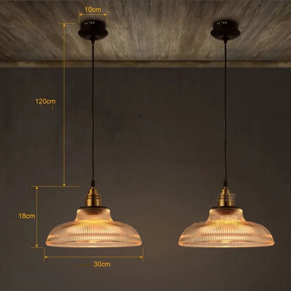 Modern Round Transparent Pendant Light – Translucent Hanging Ceiling Lamp