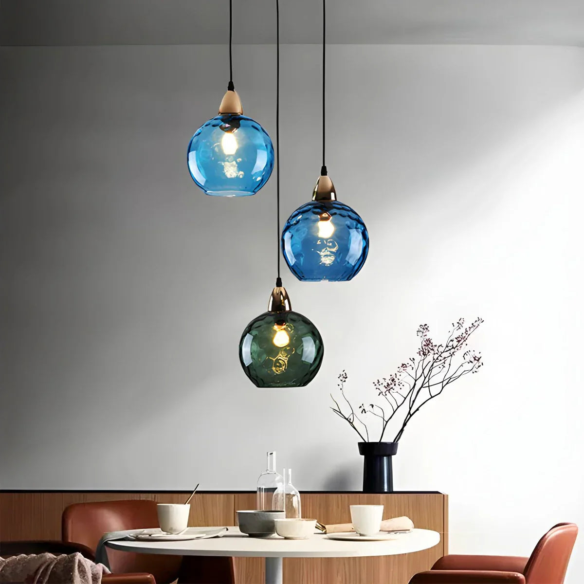 Modern Crystal Raindrop - Pendant Light