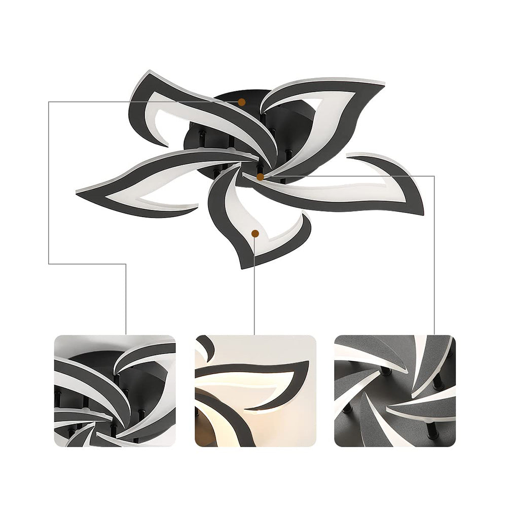 Flower Petal Ceiling Light