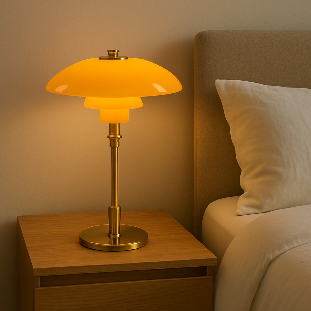 Glass Designer LED Table Lamp