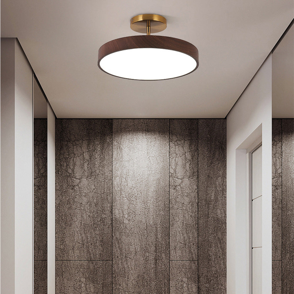 Low-Profile Circular Ceiling Light – 24W Integrated LED Luminaire