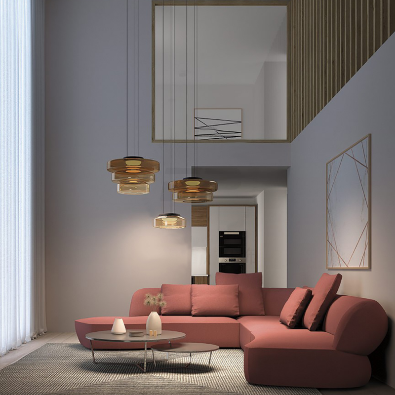 Tiered Pendant Light – Multi-Layered Ceiling Lamp