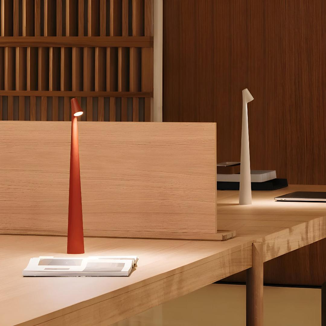 Modern Wireless LED Table Lamp with Dimming