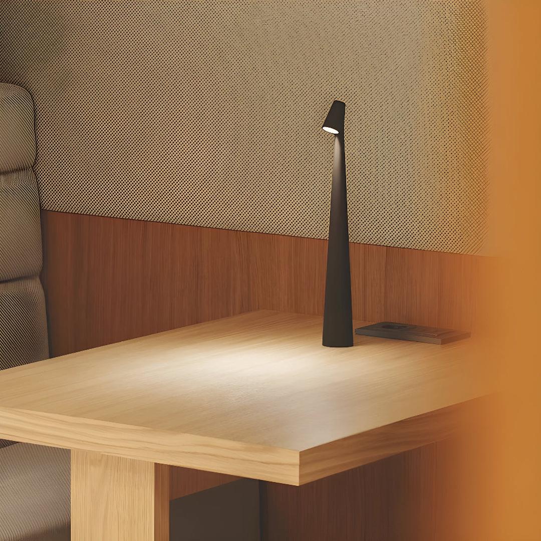 Modern Wireless LED Table Lamp with Dimming