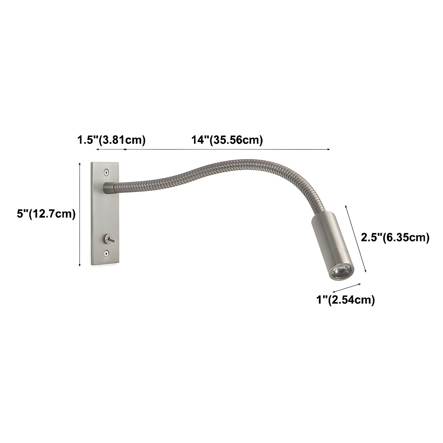 Flexible Gooseneck Wall Light