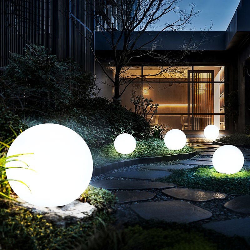 Outdoor Garden Sphere Lamps