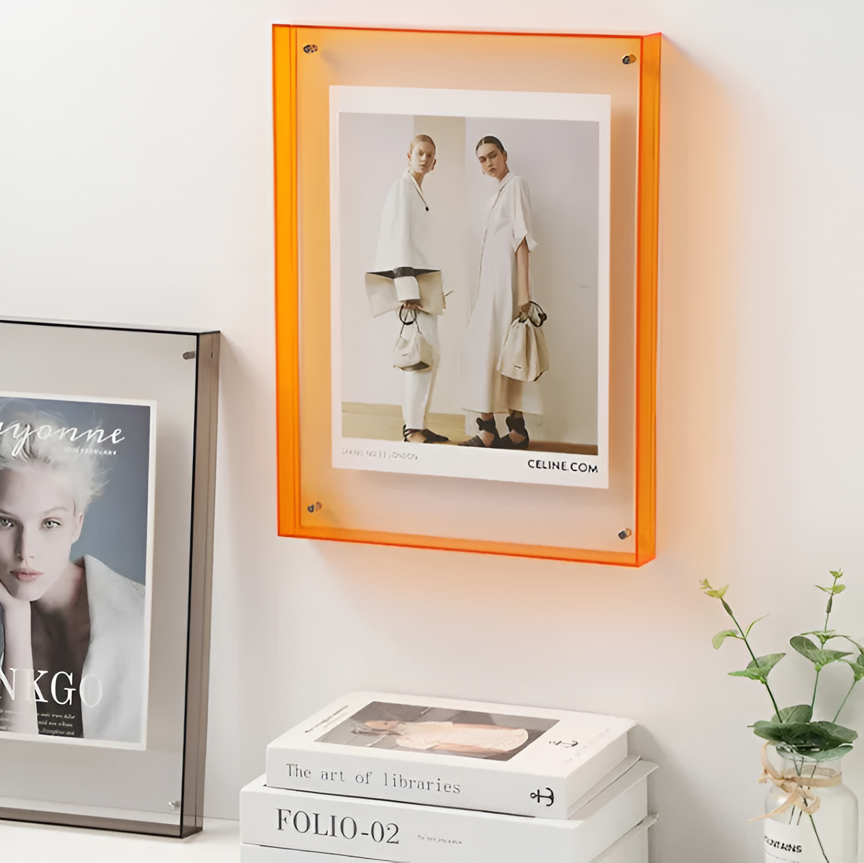 Modern Acrylic Photo Frame – Borderless Transparent Picture Frame