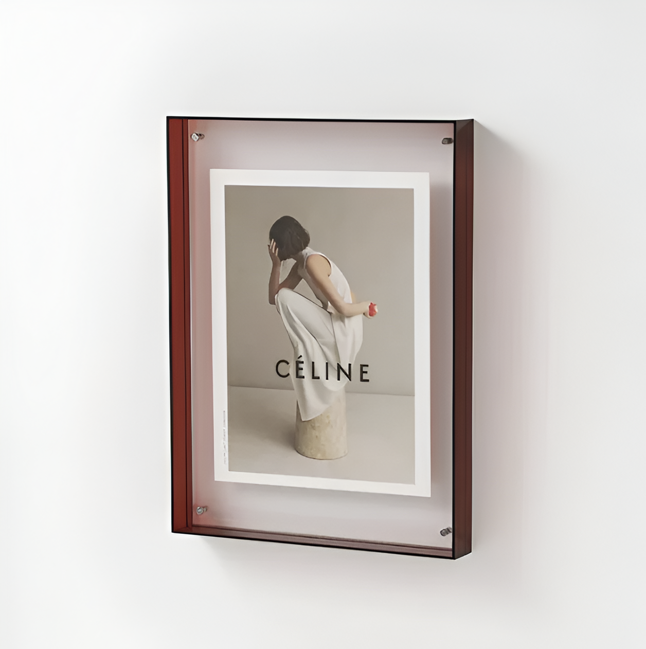 Modern Acrylic Photo Frame – Borderless Transparent Picture Frame