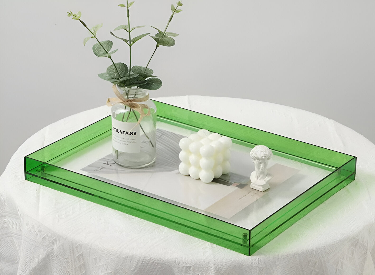 Modern Acrylic Photo Frame – Borderless Transparent Picture Frame