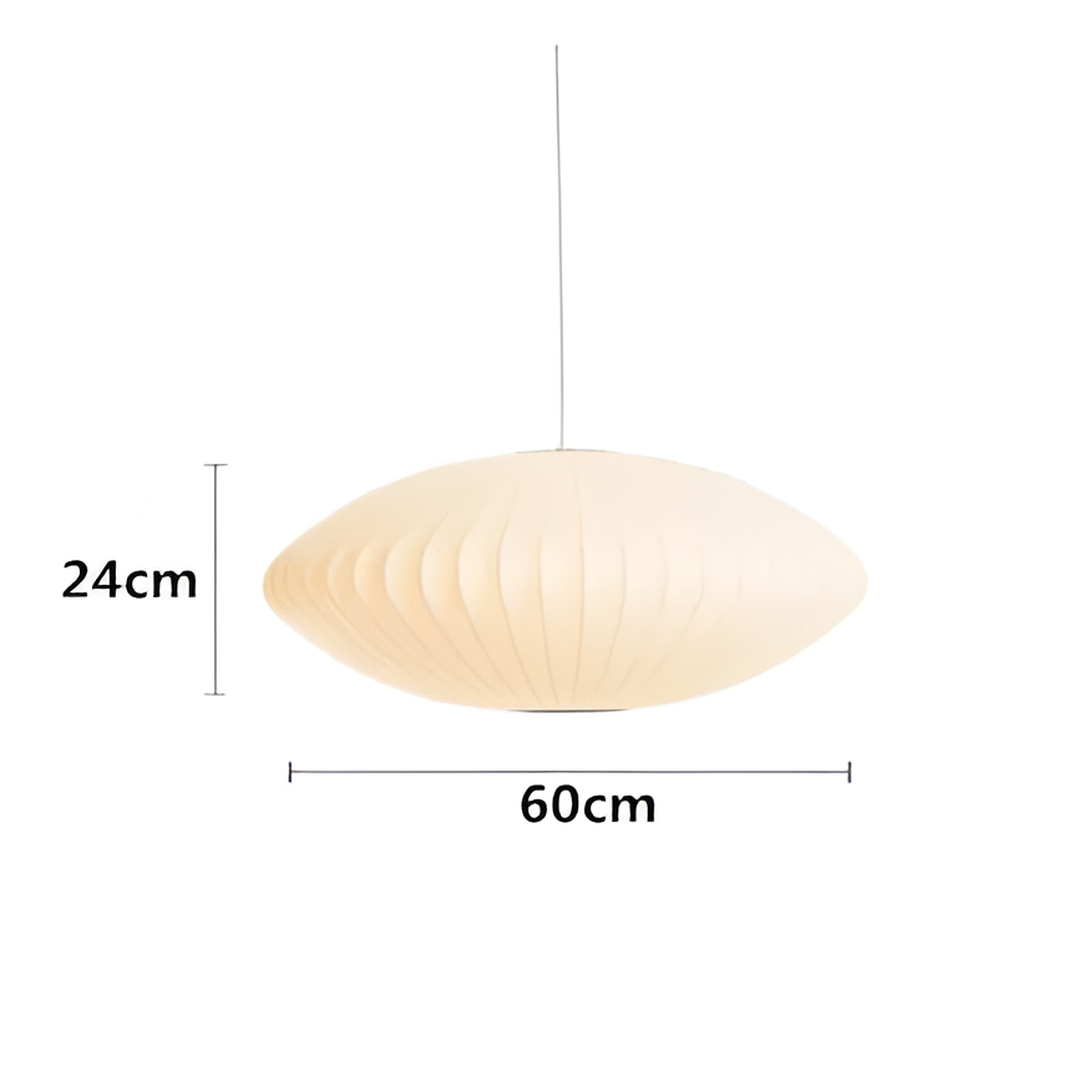 Bubble Fabric Pendant Light Modern Design