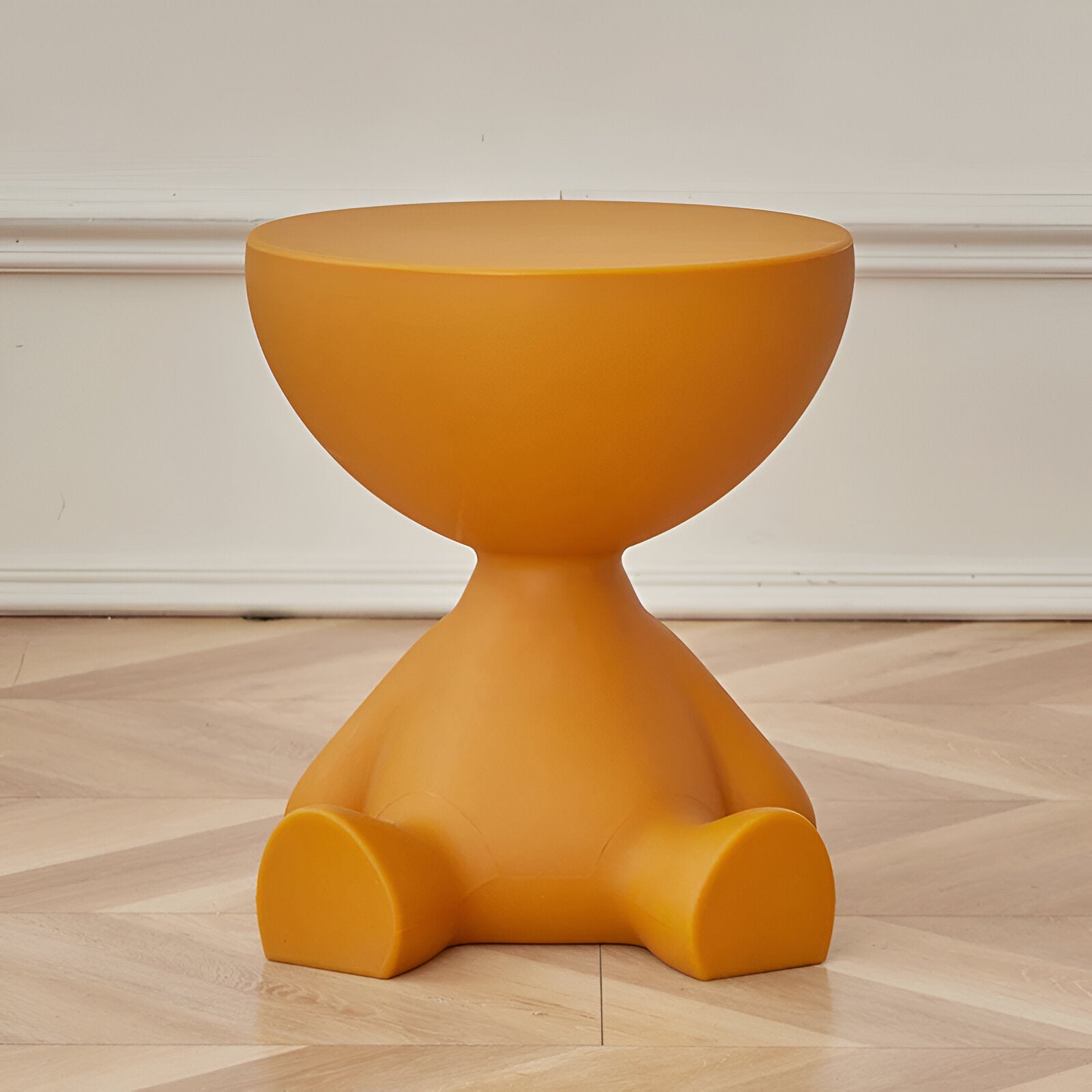 Modern Round Coffee Table – Minimalist Circular Sofa Table