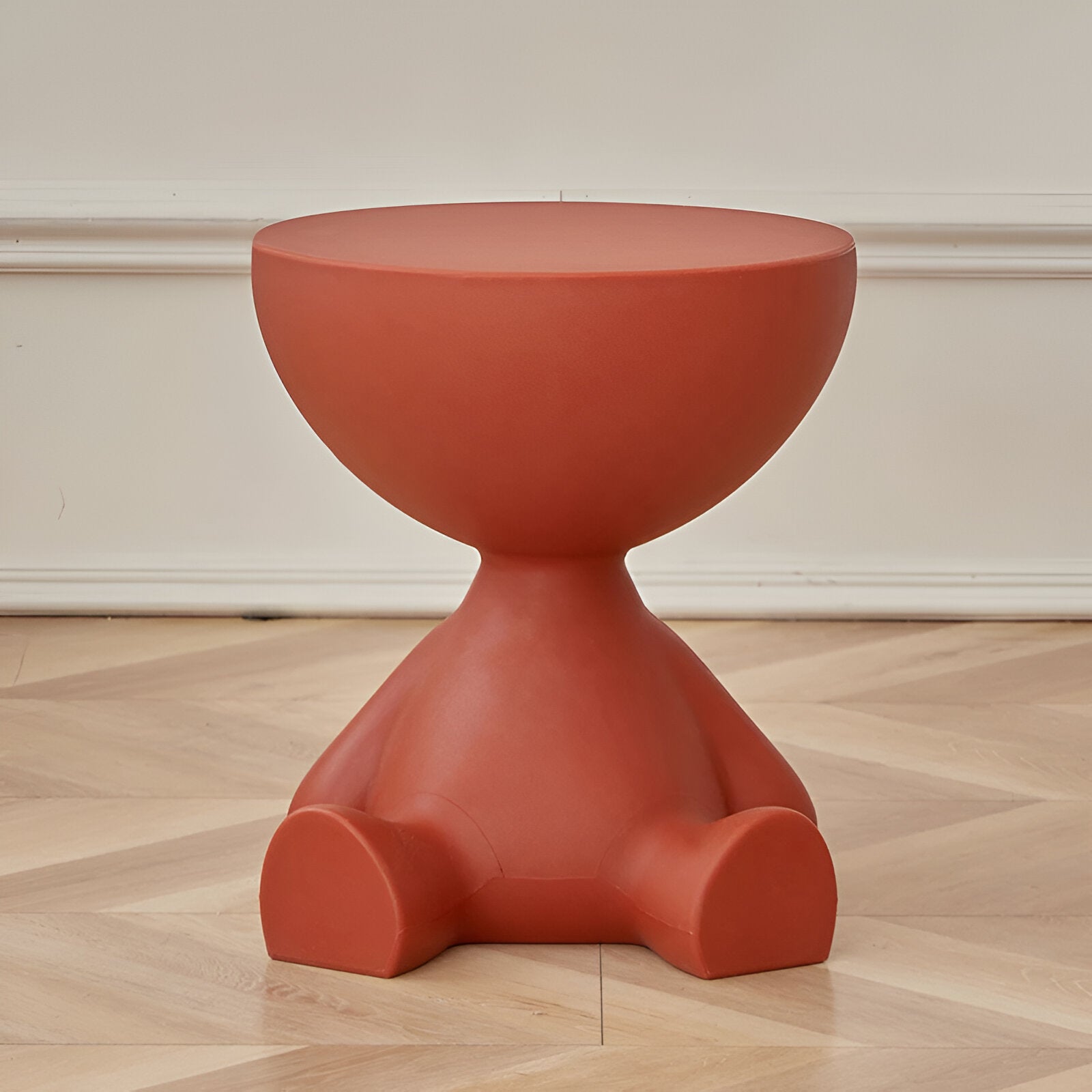 Modern Round Coffee Table – Minimalist Circular Sofa Table