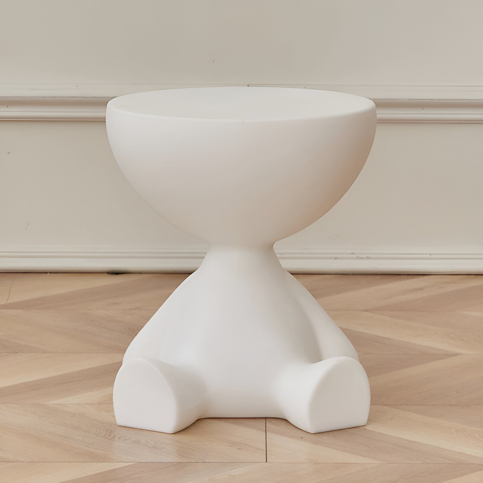 Modern Round Coffee Table – Minimalist Circular Sofa Table